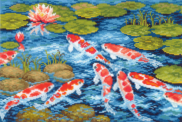 Fun water koi