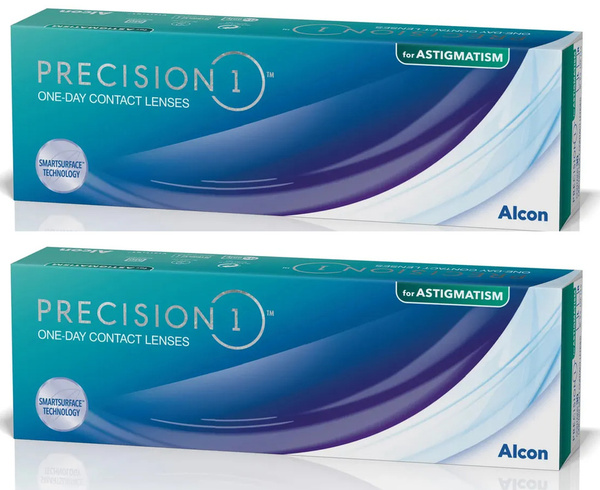 Precision 1 for Astigmatism астигматические линзы. Сфера(Sp) -0.75 ...
