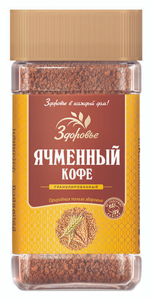 Кофейный напиток, "Здоровье", "Ячменный кофе", 75г - купить с доставкой ...