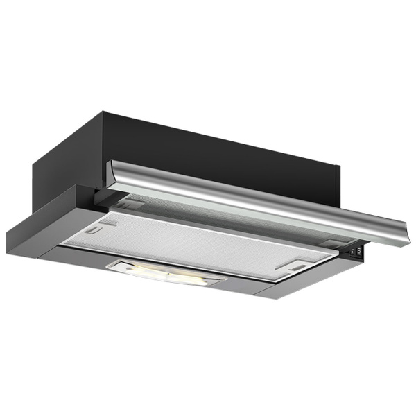 Вытяжка встраиваемая в шкаф 50 см Elikor Нейтрино 50 Black/Inox купить ...
