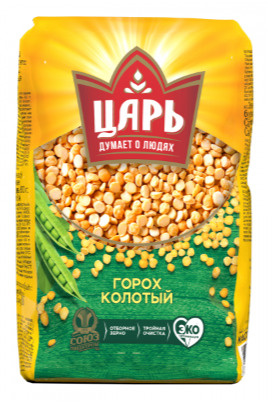 "Царь" Крупа горох колотый 1с. пакет 800гр.*3шт. купить на OZON по ...