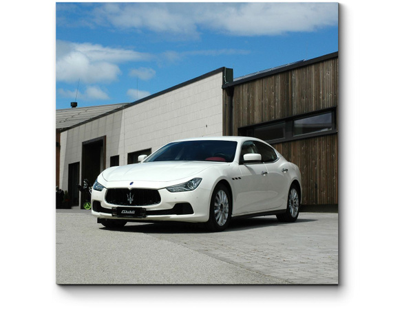 Модульная картина Белый Мазерати - купить по выгодной цене в интернет ...