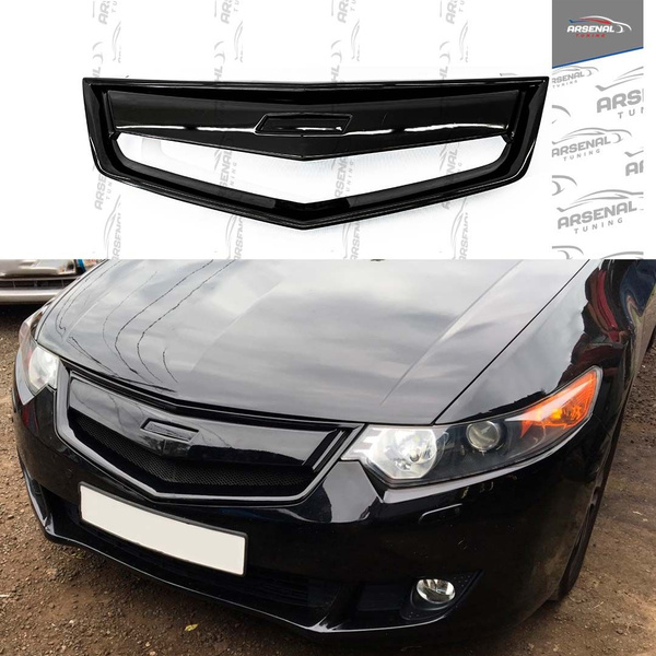 Решетка (Накладка) радиатора Mugen для автомобиля Honda Accord 8 (Хонда ...