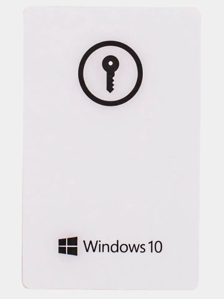 Windows 10 Pro (Бессрочная лицензия) Карта с защитным слоем (RU) купить ...