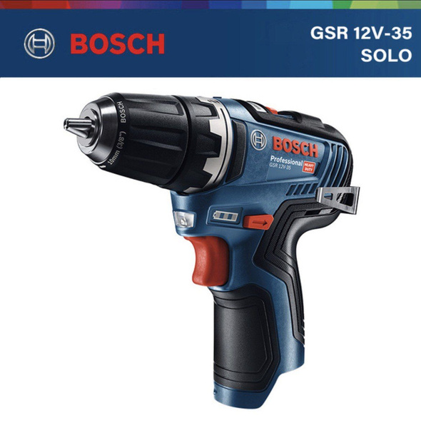 Дрель-шуруповерт Bosch GSR 12v-35 Solo, От аккумулятора - купить по ...