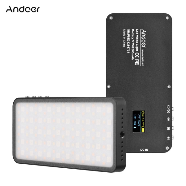 Светодиодный фонарь для фотосъемки Andoer RGB 3000K-6500K - купить с ...