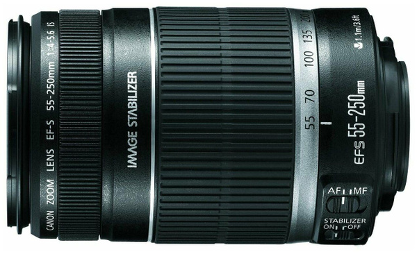Объектив Canon EF-S 55-250mm - купить по выгодной цене в интернет ...