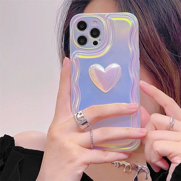 Объемный чехол Любовь с защитой камеры для айфон 11 / Apple iPhone 11 ...