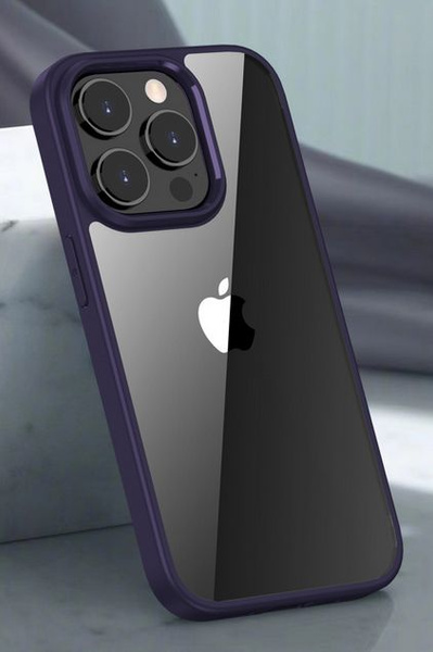 Прозрачный чехол для Apple IPhone 14 Pro MAX / Айфон 14 Про Макс с ...