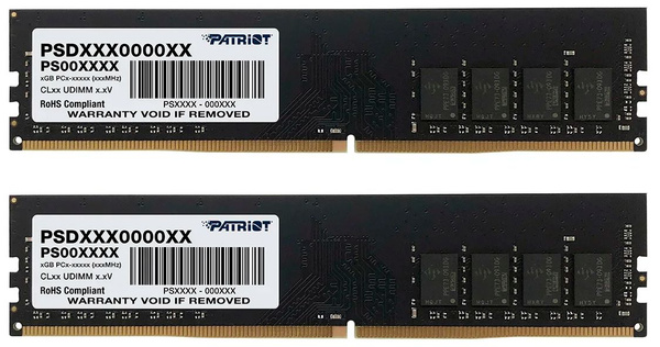 Модуль оперативной памяти Patriot Memory Signature Line DDR4 3200 МГц8 ...