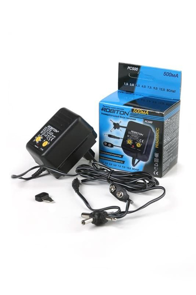 Универсальный блок питания Robiton Адаптер/блок питания PC500 500мА ...