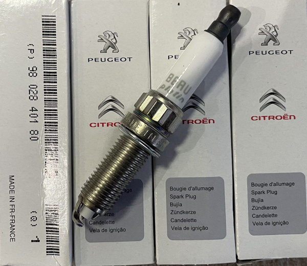 Свеча зажигания Citroen/Peugeot 9802840180 4 шт. - купить по выгодным ...