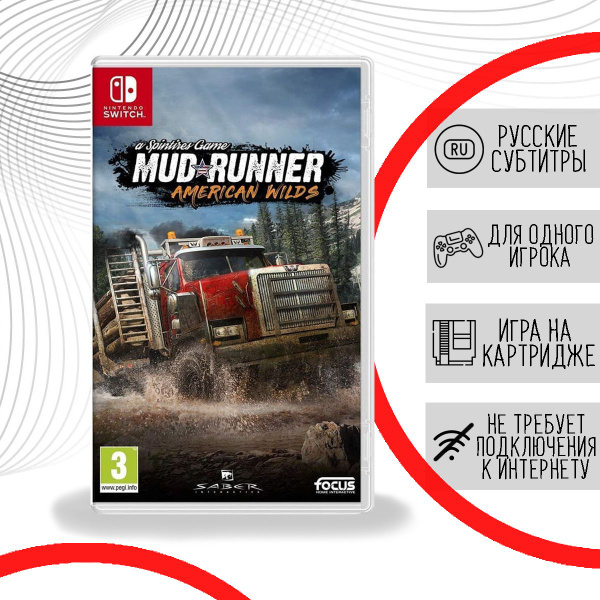 Игра Spintires: MudRunner American (Nintendo Switch, Русские субтитры ...