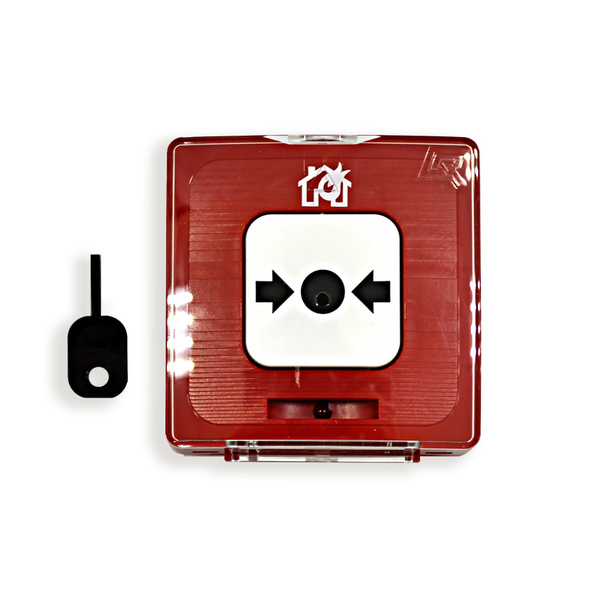 Извещатель пожарный ручной ИПР-513-10, для подачи сигнала "Пожар" Рубеж ...