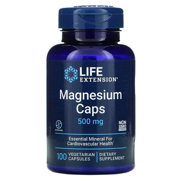 Life Extension Magnesium Caps (Магний в виде оксида/цитрата/сукцината ...