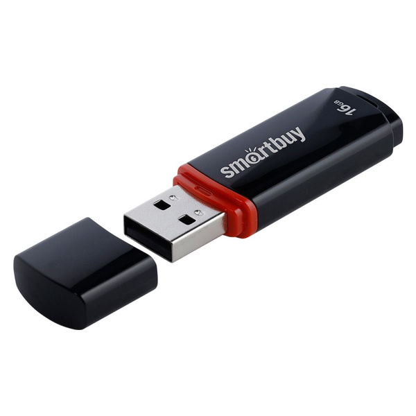 USB-флеш-накопитель SmartBuy Crown Black 16 ГБ - купить по выгодной ...