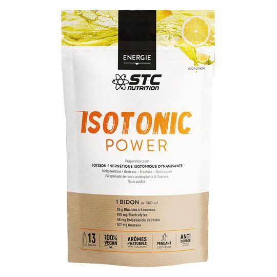 Изотоник (Лимон) STC NUTRITION ISOTONIC POWER, порошок в пакетах 525 г ...