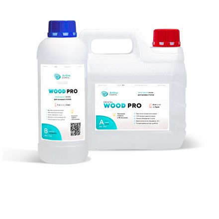 Эпоксидная смола Artline Crystal Wood-PRO для заливки столов 4 кг. (до ...