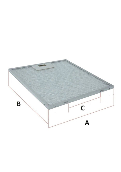 2 шт. X фильтр для вытяжки 340 x 312 мм HGNM металлическая сетка для ...