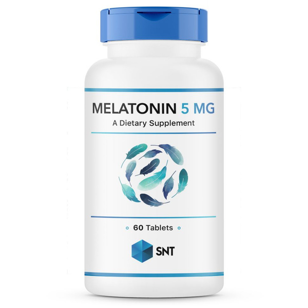 СНТ Мелатонин 60 таблеток, SNT Melatonin 5 mg, Здоровый сон - купить с ...