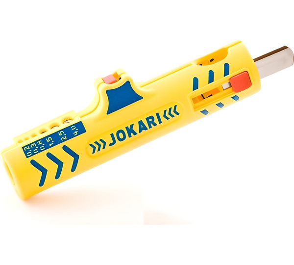 Pince à Dénuder Jokari Secura No. 15 30155 Pour Câble Rond 8 à 13 Mm - Outillage Pro Allemand