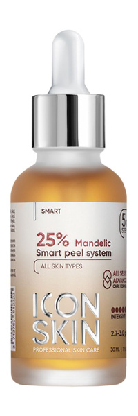 Миндальный 25% пилинг для лица / Icon Skin Smart 25% Mandelic Smart ...
