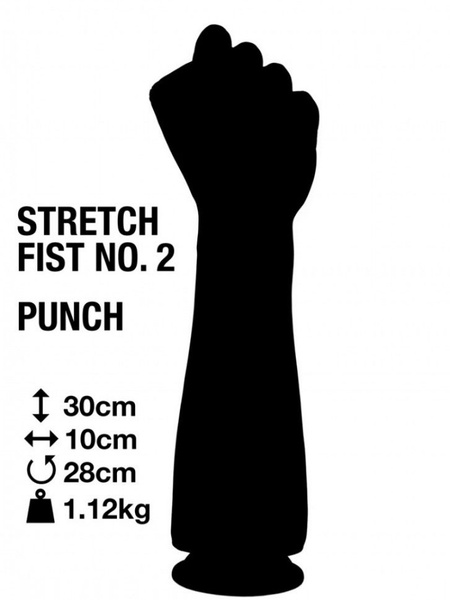 Кулак для фистинга, кисть для анала Stretch Fist № 2, красный из ...