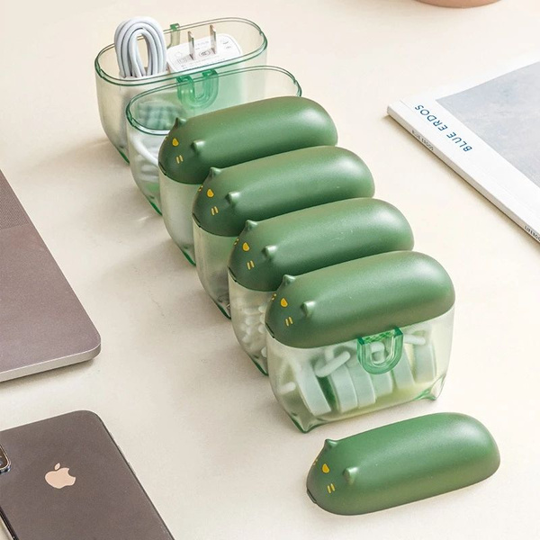 Мини-коробка для хранения кабелей, контейнер для кабеля данных ...