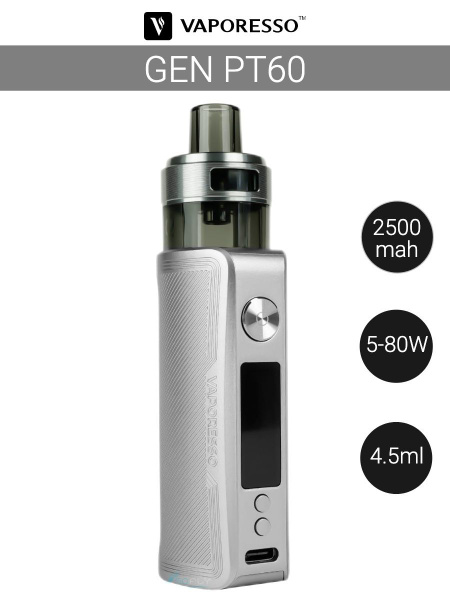 Как снять замок на vaporesso gen pt60