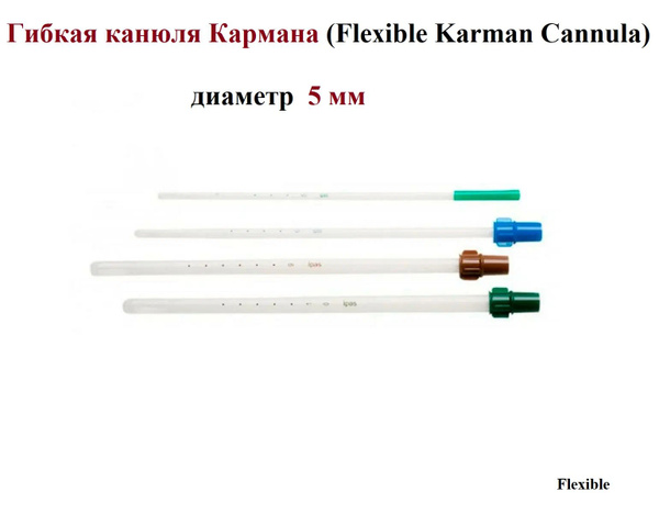 Гибкая канюля Кармана (Flexible Karman Cannula), диаметр 5 мм, 1 шт ...