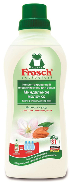 Frosch Ополаскиватель-концентрат, с миндальным молочком, 750 мл ...