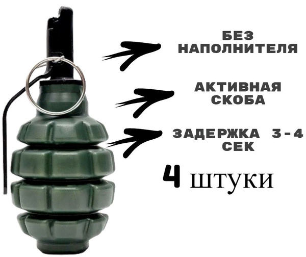 БК Граната страйкбольная Ф1 звуковая - купить с доставкой по выгодным ...