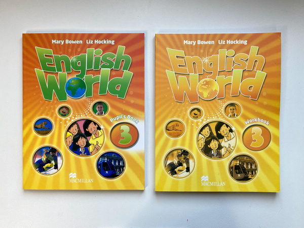 English World 3, Pupil's Book + Workbook + CD ( учебник, раб.тетрадь и ...