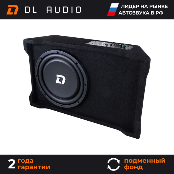 Активный сабвуфер компактный в автомобиль DL Audio Barracuda 12A Flat ...