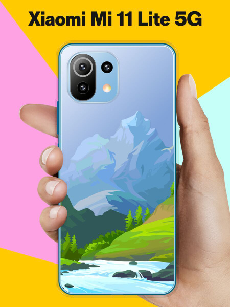 Силиконовый чехол на Xiaomi Mi 11 Lite 5G Гора / для Сяоми Ми 11 Лайт 5 ...