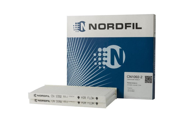 Фильтр салонный NORDFIL cn1092-2 - купить по выгодным ценам в интернет ...