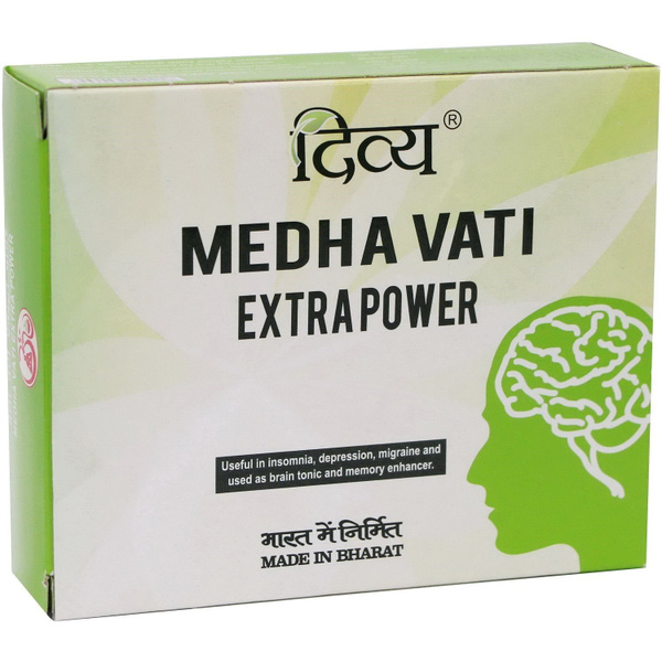 Медха Вати Патанджали Divya Medha Vati-Extra Power Patanjali - купить с ...