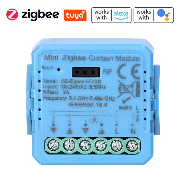 Модуль занавеса Tuya ZigBee - купить с доставкой по выгодным ценам в ...