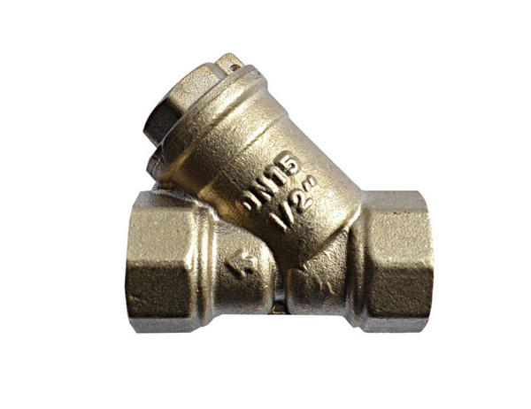 Фильтр латунный сетчатый D15 1/2" косой купить на OZON по низкой цене ...