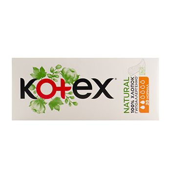 Ежедневные прокладки Normal Organic, Kotex, 20 шт., Китай 1шт - купить ...