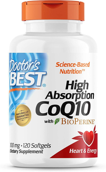 Doctor's Best CoQ10 with BioPerine Высокоабсорбируемый коэнзим Q10 с ...