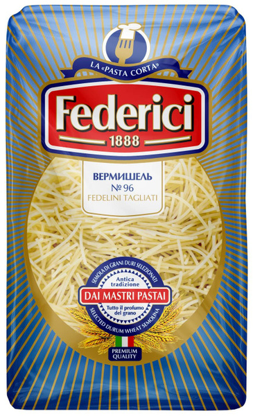 Макароны Federici Вермишель 500г - купить с доставкой по выгодным ценам ...
