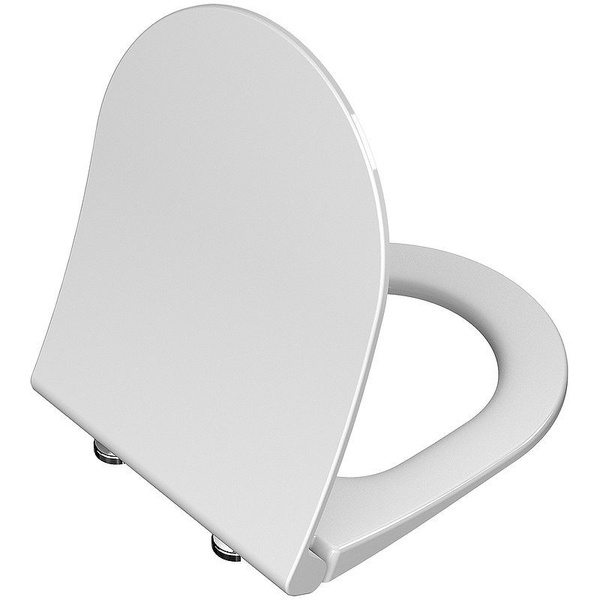 Универсальное тонкое сиденье для унитаза Vitra S50 круглое 110-003-019 ...