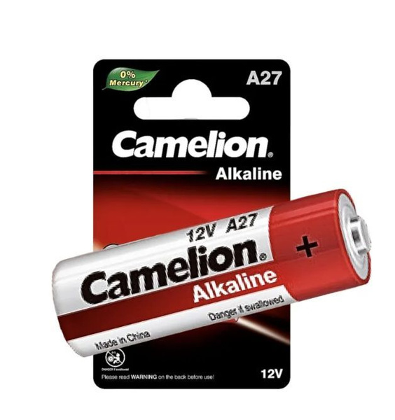 27A, А27 батарейка Camelion 12V LR27/ V27A/MN27/L828 алкалиновая 1 шт ...