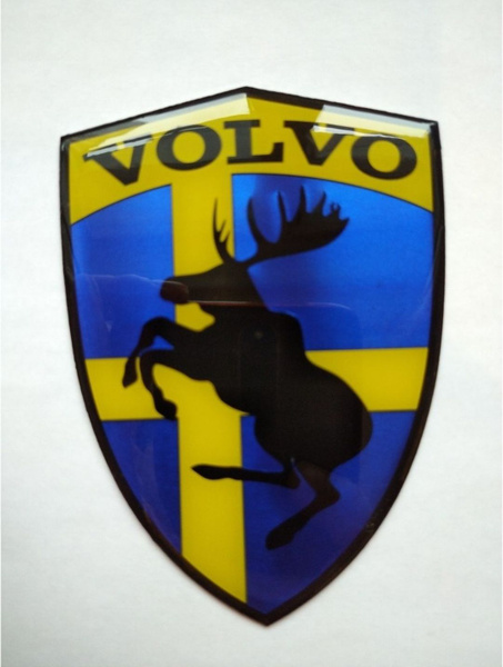 Эмблема наклейка знак ВОЛЬВО VOLVO ЛОСЬ - купить по выгодным ценам в ...