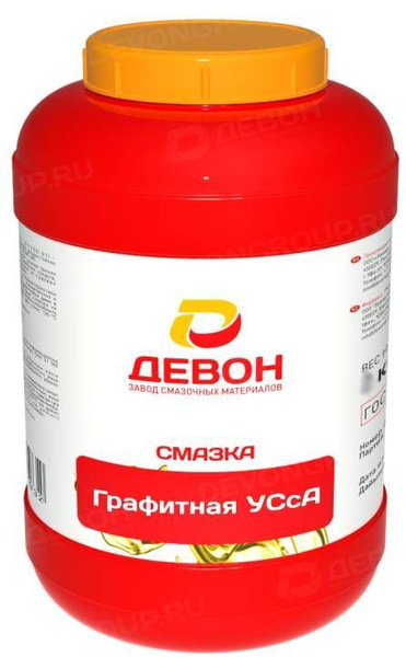 Графитная смазка Девон "УСсА", банка, 0,8 кг - купить в интернет ...