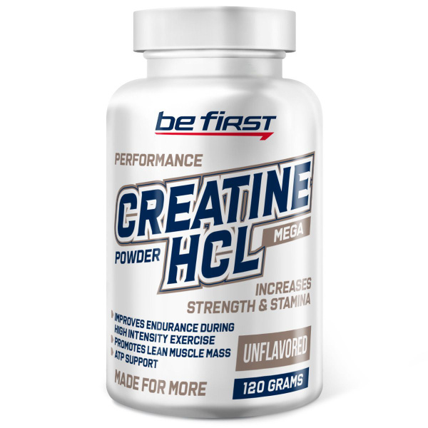 Креатин гидрохлорид Be First Creatine HCL Powder 120 гр, натуральный ...