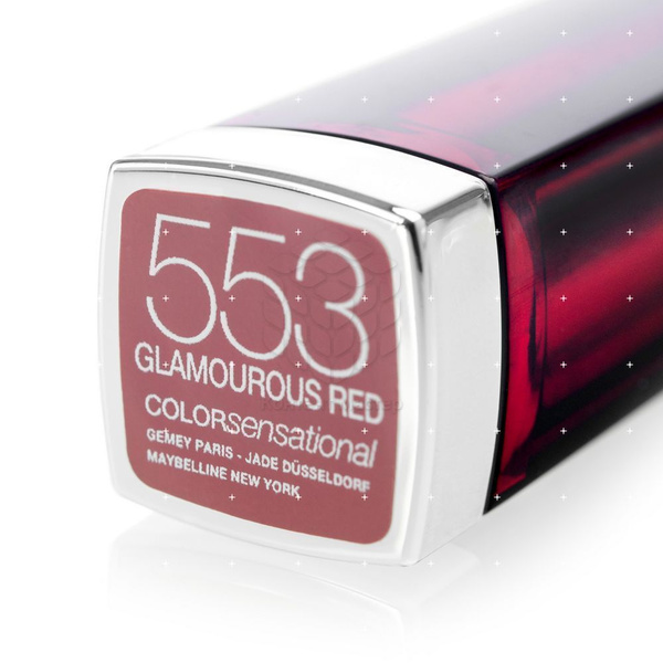 Помада для губ Color Sensational 553 Glamorous Red - купить с доставкой ...