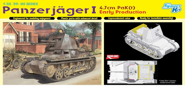 Сборная модель танка Dragon Танк Panzerj?ger I, 4.7cm PaK(t) Early ...