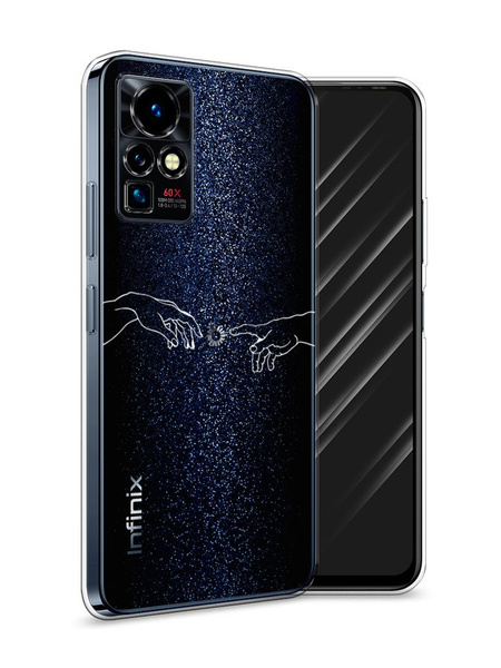 Силиконовый чехол на Infinix Zero X Pro / Инфиникс Зеро X Pro "Загрузка ...